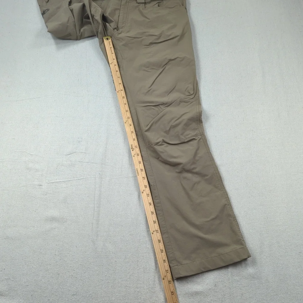 Outdoor Research Pants Mens 34x32 Brown Voodoo Stretch Zip Pocket Hiking